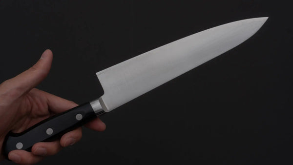 Hitohira T10 Migaki Gyuto 210mm Pakka Handle - Tetogi