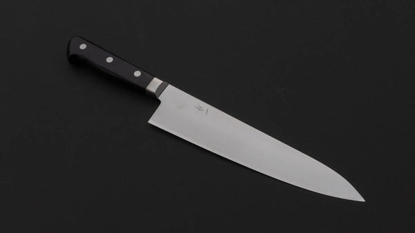 Hitohira T10 Migaki Gyuto 210mm Pakka Handle - Tetogi
