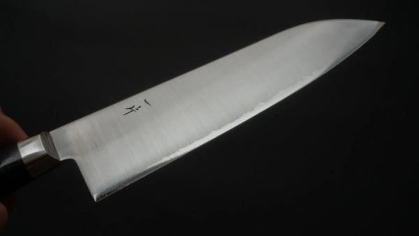 Hitohira T10 Migaki Santoku 170mm Pakka Handle - Tetogi