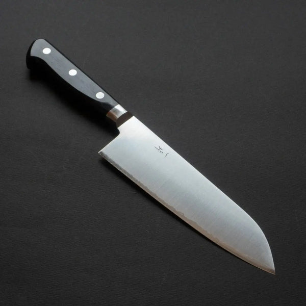 Hitohira T10 Migaki Santoku 170mm Pakka Handle - Tetogi