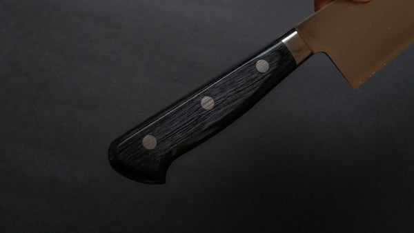 Hitohira T10 Migaki Santoku 170mm Pakka Handle - Tetogi