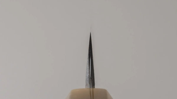 Hitohira Tanaka Kyuzo Blue #1 Migaki Petty 150mm Taihei Ebony Handle - Tetogi