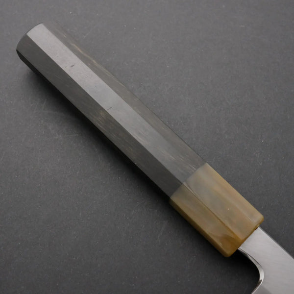Hitohira Tanaka Kyuzo Blue #1 Migaki Sujihiki 270mm Taihei Ebony Handle - Tetogi