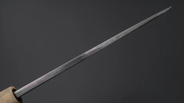Hitohira Tanaka Manzo White #2 Deba 165mm Ebony Handle (Saya) - Tetogi