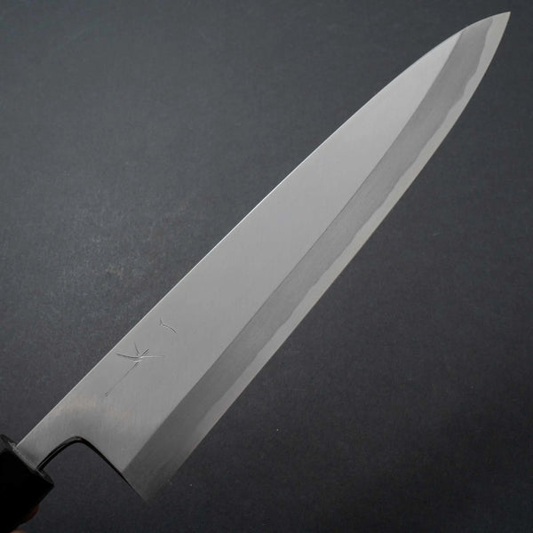 Hitohira Tanaka Manzo White #2 Mioroshi Deba 240mm Ebony Handle (Saya) - Tetogi