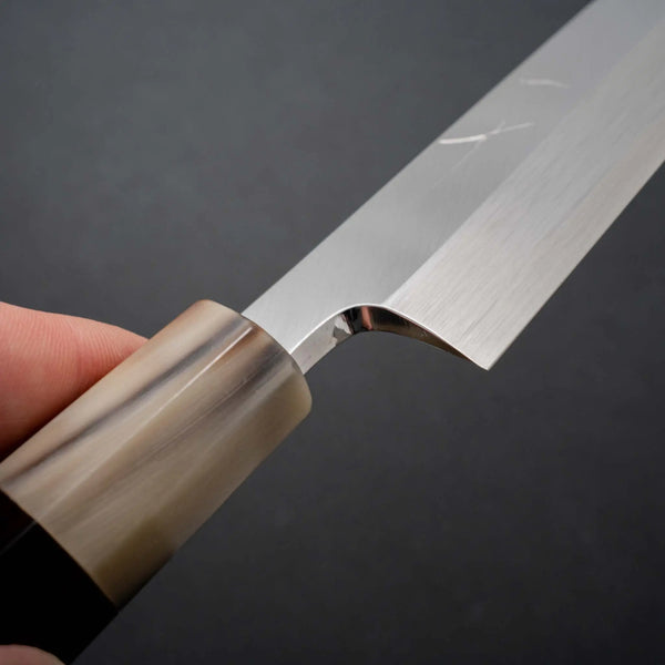 Hitohira Tanaka Mosuke Blue #1 Yanagiba 270mm Ebony Handle (Saya) - Tetogi