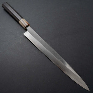 Hitohira Tanaka Mosuke Blue #1 Yanagiba 270mm Ebony Handle (Saya) - Tetogi