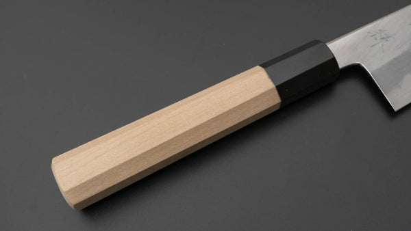 Hitohira Tanaka Ren White #2 Gyuto 210mm Ho Wood Handle - Tetogi
