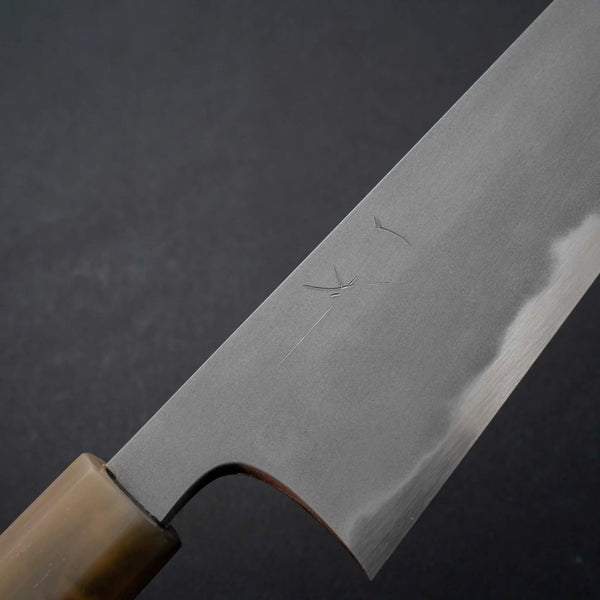 Hitohira Tanaka Yohei Blue #1 Kasumi Gyuto 210mm Ebony Handle - Tetogi