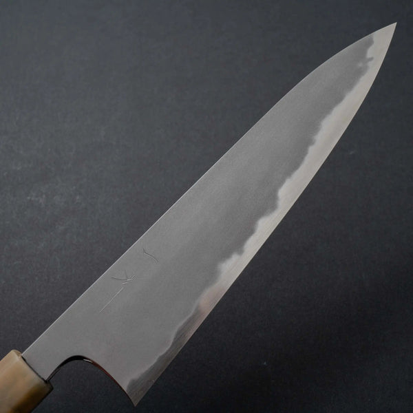 Hitohira Tanaka Yohei Blue #1 Kasumi Gyuto 210mm Ebony Handle - Tetogi