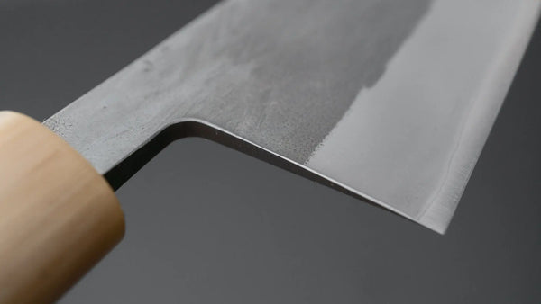 Hitohira TD Blue #2 Stainless Clad Kurouchi Bunka 170mm Ho Wood Handle (D-Shape) - Tetogi
