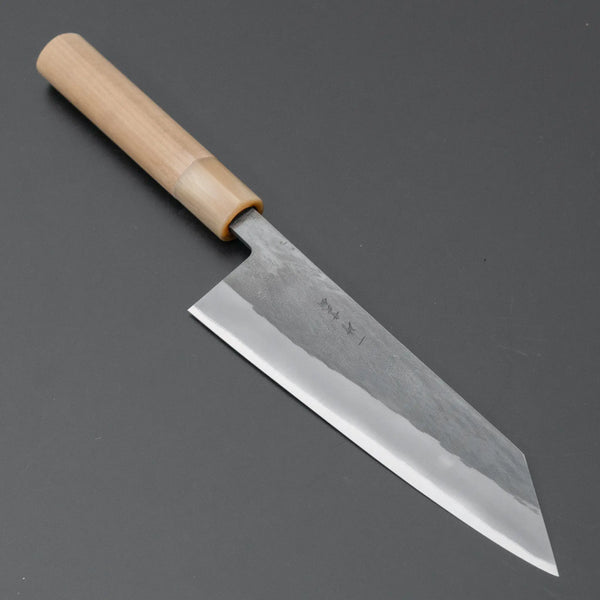 Hitohira TD Blue #2 Stainless Clad Kurouchi Bunka 170mm Ho Wood Handle (D-Shape) - Tetogi
