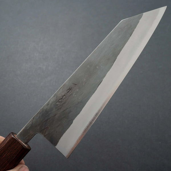 Hitohira TD Blue #2 Stainless Clad Kurouchi Bunka 170mm Padauk Handle - Tetogi