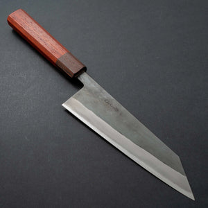 Hitohira TD Blue #2 Stainless Clad Kurouchi Bunka 170mm Padauk Handle - Tetogi