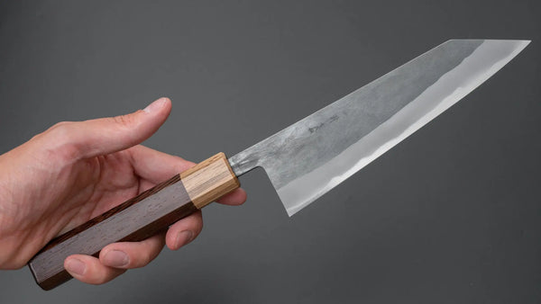 Hitohira TD Blue #2 Stainless Clad Kurouchi Bunka 170mm Wenge Handle - Tetogi