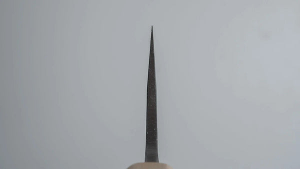 Hitohira TD Blue #2 Stainless Clad Kurouchi Gyuto 210mm Walnut Handle - Tetogi