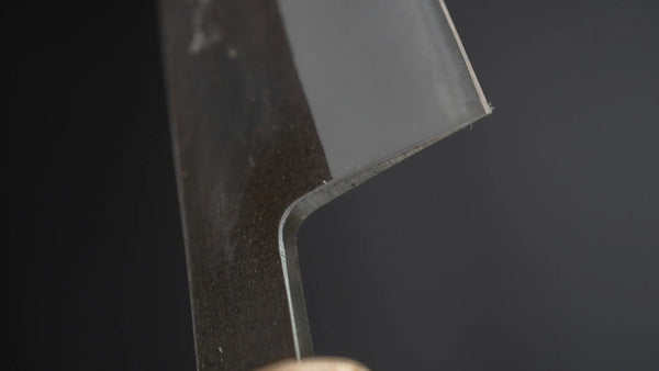 Hitohira TD Blue #2 Stainless Clad Kurouchi Petty 135mm Walnut Handle - Tetogi