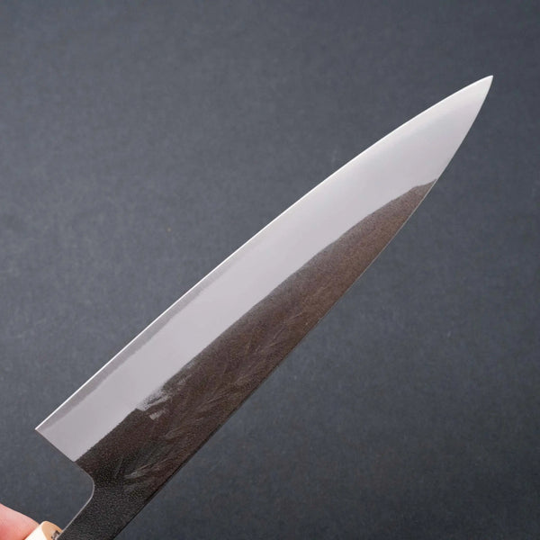 Hitohira TD Blue #2 Stainless Clad Kurouchi Petty 150mm Walnut Handle - Tetogi