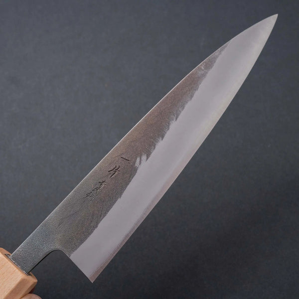 Hitohira TD Blue #2 Stainless Clad Kurouchi Petty 150mm Walnut Handle - Tetogi