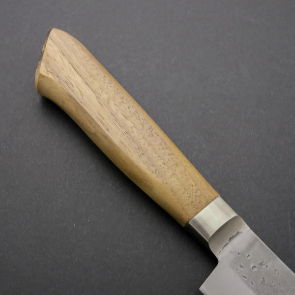 Hitohira TD Blue #2 Stainless Clad Nashiji Yo Sujihiki 240mm Walnut Handle - Tetogi