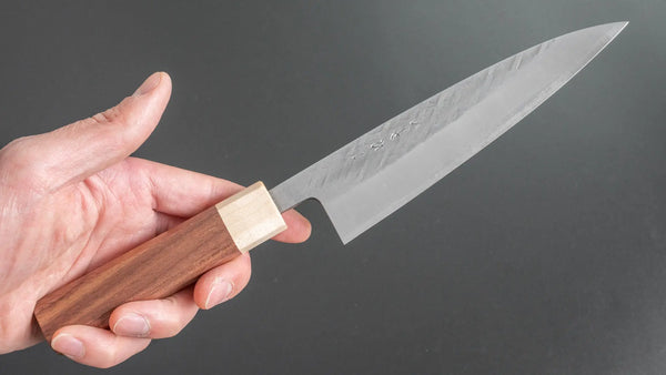 Hitohira TD SLD Tsuchime Petty 150mm Walnut Handle - Tetogi