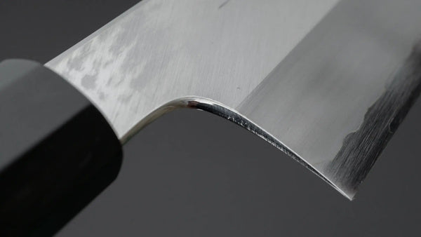 Hitohira Togashi Blue #1 Stainless Clad Migaki Gyuto 270mm Ziricote Handle - Tetogi