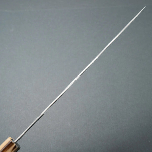 Hitohira Togashi White #1 Damascus Gyuto 240mm Ebony Handle - Tetogi