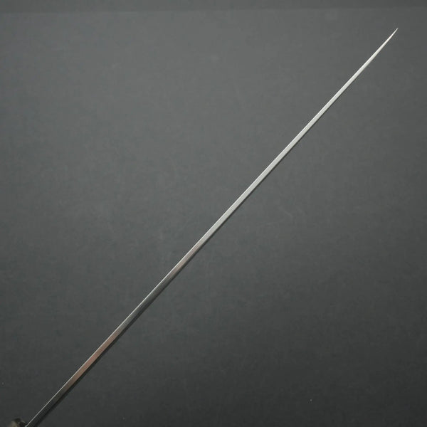 Hitohira Togashi White #1 Damascus Yanagiba 300mm Ebony Handle (Saya) - Tetogi