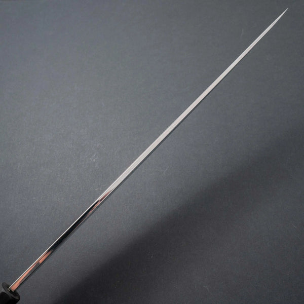 Hitohira Togashi White #1 Fuji Mizu Honyaki Yanagiba 330mm Taihei Ebony Handle (Saya) - Tetogi