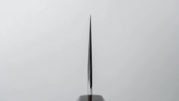 Hitohira Togashi White #1 Mizu Honyaki Kiritsuke Gyuto 240mm Taihei Ebony Handle (#075/ Saya) - Tetogi