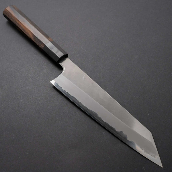 Hitohira Togashi White #1 Stainless Clad Kiritsuke Gyuto 210mm Ziricote Handle - Tetogi