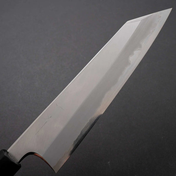 Hitohira Togashi White #1 Stainless Clad Kiritsuke Gyuto 210mm Ziricote Handle - Tetogi