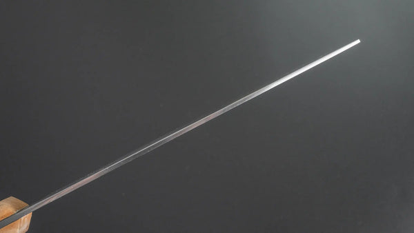 Hitohira Togashi White #1 Stainless Clad Migaki Chinese Cleaver 180mm Gumi Wood Handle - Tetogi