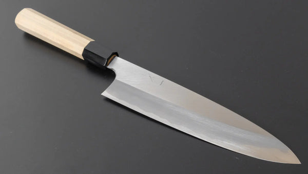 Hitohira Togashi White #1 Stainless Clad Migaki Gyuto 210mm Ho Wood Handle Product vendor