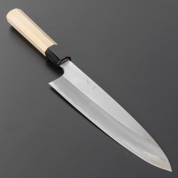 Hitohira Togashi White #1 Stainless Clad Migaki Gyuto 210mm Ho Wood Handle Product vendor