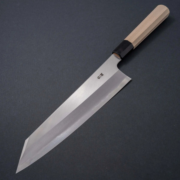 Hitohira Togashi White #1 Stainless Clad Migaki Kiritsuke Gyuto 240mm Ho Wood Handle Product vendor