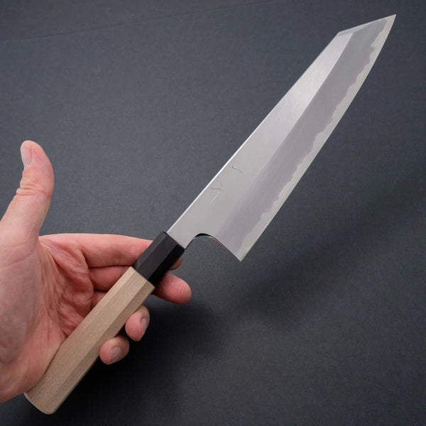 Hitohira Togashi White #1 Stainless Clad Migaki Kiritsuke Gyuto 240mm Ho Wood Handle Product vendor