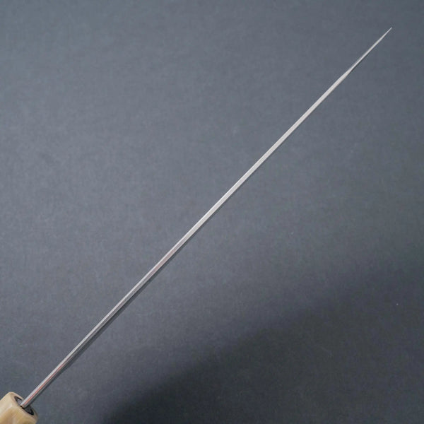 Hitohira Togashi White #1 Stainless Clad Migaki Kiritsuke Gyuto 240mm Ziricote Handle Product vendor