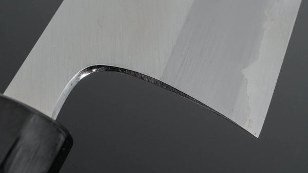 Hitohira Togashi White #1 Stainless Clad Migaki Nakiri 180mm Taihei Makassar Ebony Handle Product vendor