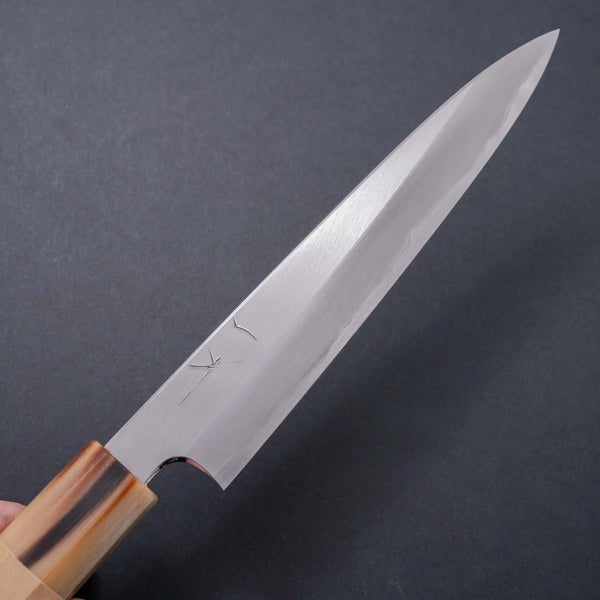 Hitohira Togashi White #1 Stainless Clad Migaki Petty 165mm Ho Wood Handle - Tetogi