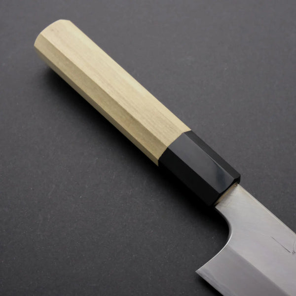 Hitohira Togashi White #1 Stainless Clad Utility 165mm Ho Wood Handle - Tetogi