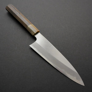 Hitohira Togashi White #1 Stainless Clad Utility 165mm Ziricote Handle Product vendor