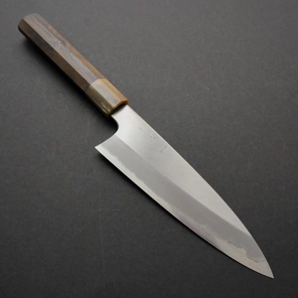 Hitohira Togashi White #1 Stainless Clad Utility 165mm Ziricote Handle Product vendor