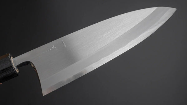 Hitohira Togashi White #1 Tachi Deba 165mm Ho Wood Handle (Saya) - Tetogi