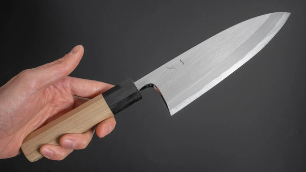 Hitohira Togashi White #1 Tachi Deba 165mm Ho Wood Handle (Saya) - Tetogi