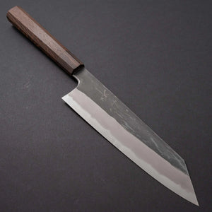 Hitohira Togashi White #2 Kurouchi Kiritsuke Gyuto 210mm Tagayasan Handle - Tetogi