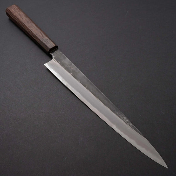 Hitohira Togashi White #2 Kurouchi Sujihiki 270mm Tagayasan Handle - Tetogi