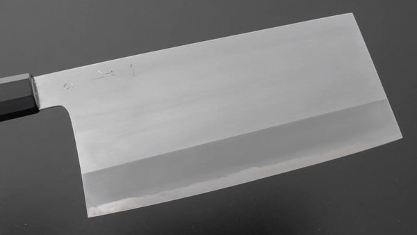 Hitohira Togashi White #2 Migaki Chinese Cleaver 220mm Ho Wood Handle (#6) - Tetogi