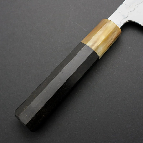 Hitohira Togashi Yohei White #2 Fuji Mizu Honyaki Bunka 160mm Taihei Ebony Handle (#063/ Saya) Product vendor