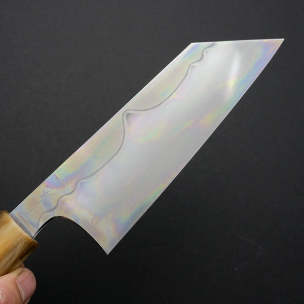 Hitohira Togashi Yohei White #2 Fuji Mizu Honyaki Bunka 160mm Taihei Ebony Handle (#063/ Saya) Product vendor